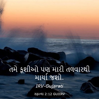 Picture 03 - સફાન્યા 2:12 GUJIRV - તમે કૂશીઓ પણ મારી - Bible Verse Picture