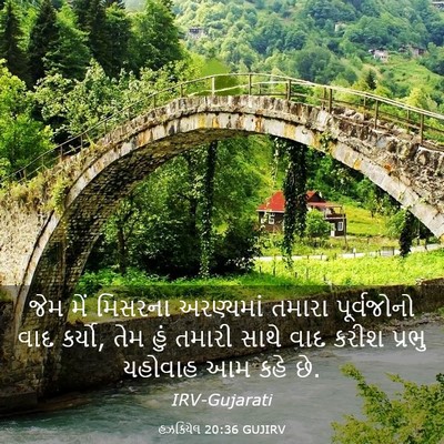 Picture 03 - હઝકિયેલ 20:36 GUJIRV - જેમ મેં મિસરના - Bible Verse Picture