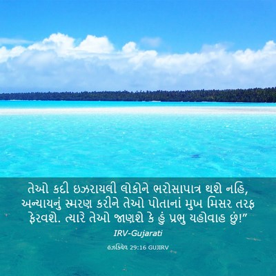 Picture 03 - હઝકિયેલ 29:16 GUJIRV - તેઓ કદી ઇઝરાયલી - Bible Verse Picture