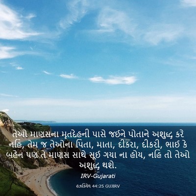 Picture 03 - હઝકિયેલ 44:25 GUJIRV - તેઓ માણસના - Bible Verse Picture