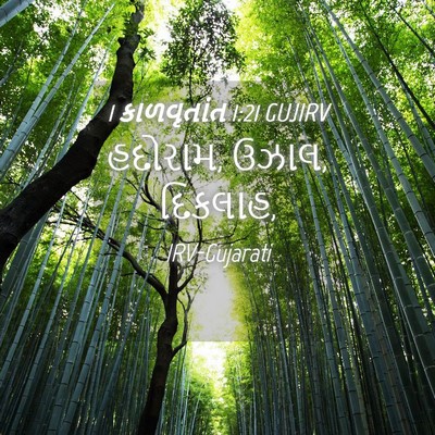 Picture 04 - 1 કાળવૃતાંત 1:21 GUJIRV - હદોરામ, ઉઝાલ, - Bible Verse Picture