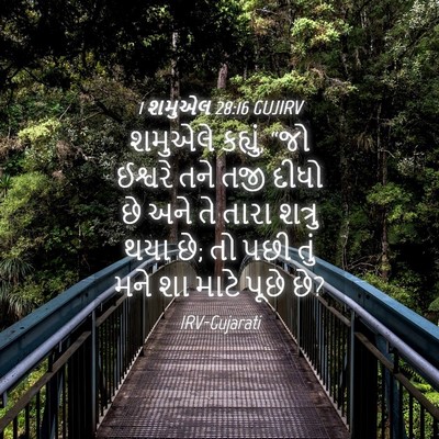 Picture 04 - 1 શમુએલ 28:16 GUJIRV - શમુએલે કહ્યું, “જો - Bible Verse Picture