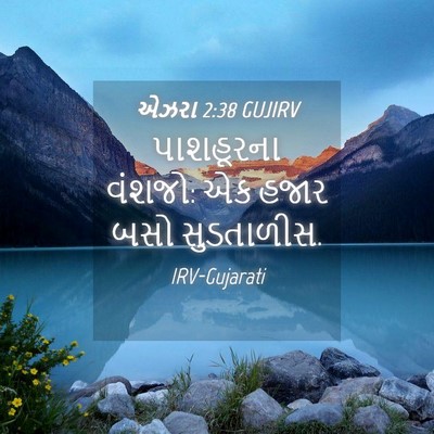 Picture 04 - એઝરા 2:38 GUJIRV - પાશહૂરના વંશજો: એક - Bible Verse Picture