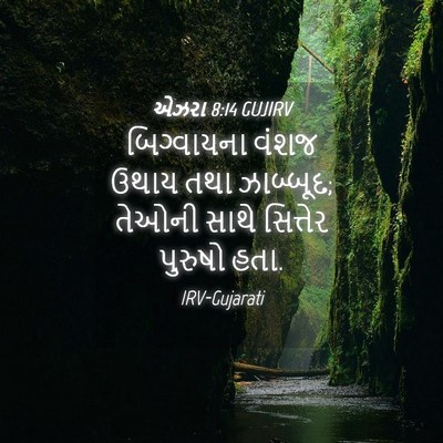 Picture 04 - એઝરા 8:14 GUJIRV - બિગ્વાયના વંશજ - Bible Verse Picture