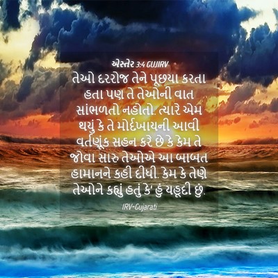 Picture 04 - એસ્તેર 3:4 GUJIRV - તેઓ દરરોજ તેને - Bible Verse Picture
