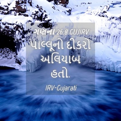 Picture 04 - ગણના 26:8 GUJIRV - પાલ્લૂનો દીકરો - Bible Verse Picture
