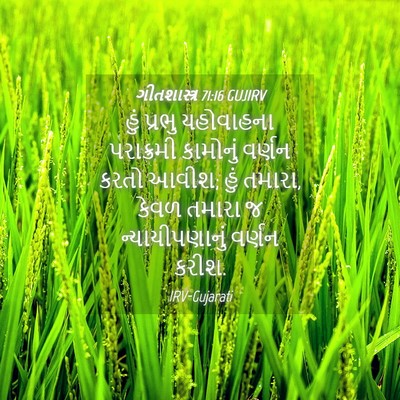 Picture 04 - ગીતશાસ્ત્ર 71:16 GUJIRV - હું પ્રભુ - Bible Verse Picture