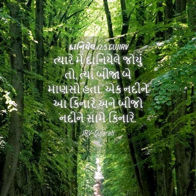 Picture 04 - દાનિયેલ 12:5 GUJIRV - ત્યારે મેં - Bible Verse Picture