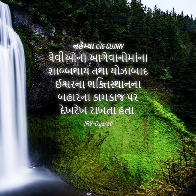 Picture 04 - નહેમ્યા 11:16 GUJIRV - લેવીઓના - Bible Verse Picture