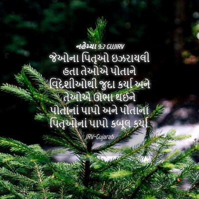Picture 04 - નહેમ્યા 9:2 GUJIRV - જેઓના પિતૃઓ - Bible Verse Picture