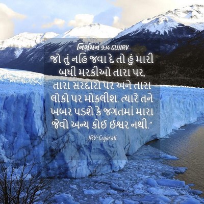 Picture 04 - નિર્ગમન 9:14 GUJIRV - જો તું નહિ જવા દે - Bible Verse Picture