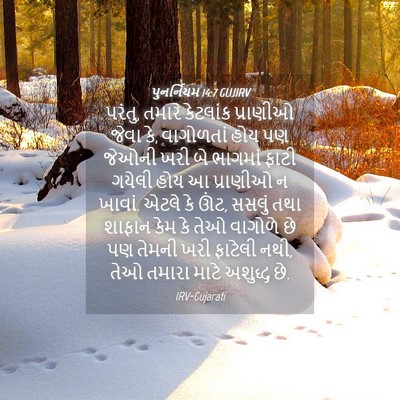 Picture 04 - પુનર્નિયમ 14:7 GUJIRV - પરંતુ, તમારે - Bible Verse Picture