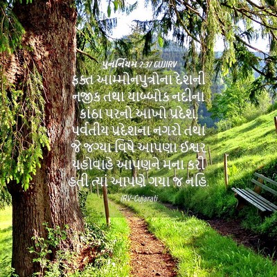 Picture 04 - પુનર્નિયમ 2:37 GUJIRV - ફક્ત - Bible Verse Picture