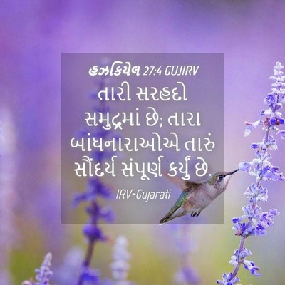 Picture 04 - હઝકિયેલ 27:4 GUJIRV - તારી સરહદો - Bible Verse Picture