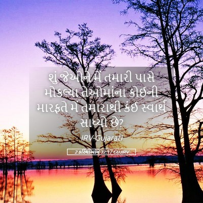 Picture 05 - 2 કરિંથીઓને 12:17 GUJIRV - શું જેઓને મેં - Bible Verse Picture