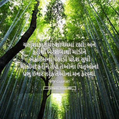 Picture 05 - 2 કાળવૃતાંત 19:4 GUJIRV - યહોશાફાટ - Bible Verse Picture