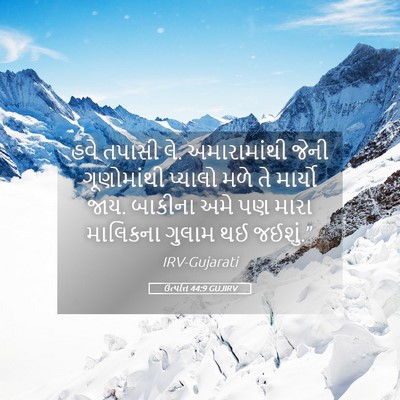 Picture 05 - ઉત્પત્તિ 44:9 GUJIRV - હવે તપાસી લે. - Bible Verse Picture