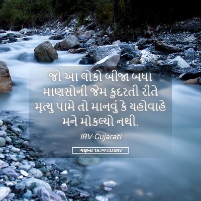 Picture 05 - ગણના 16:29 GUJIRV - જો આ લોકો બીજા બધા - Bible Verse Picture