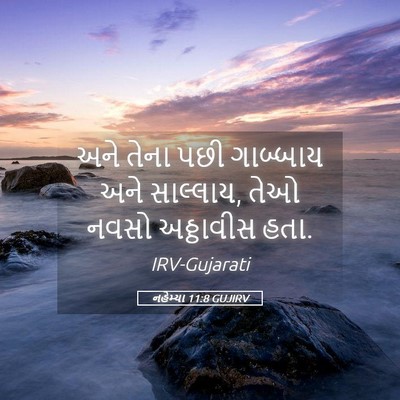 Picture 05 - નહેમ્યા 11:8 GUJIRV - અને તેના પછી - Bible Verse Picture