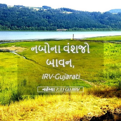 Picture 05 - નહેમ્યા 7:33 GUJIRV - નબોના વંશજો - Bible Verse Picture