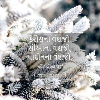Picture 05 - નહેમ્યા 7:47 GUJIRV - કેરોસના વંશજો, - Bible Verse Picture