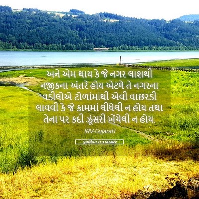 Picture 05 - પુનર્નિયમ 21:3 GUJIRV - અને એમ થાય કે જે - Bible Verse Picture