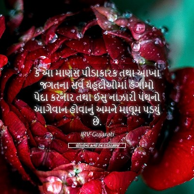 Picture 05 - પ્રેરિતોનાં ક્રત્યો 24:5 GUJIRV - કે આ માણસ પીડાકારક - Bible Verse Picture
