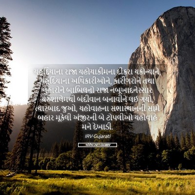 Picture 05 - યર્મિયા 24:1 GUJIRV - યહૂદિયાના રાજા - Bible Verse Picture