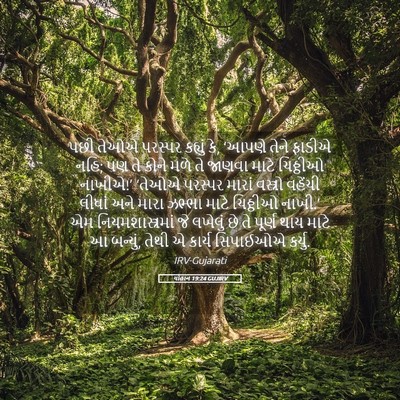 Picture 05 - યોહાન 19:24 GUJIRV - પછી તેઓએ પરસ્પર - Bible Verse Picture