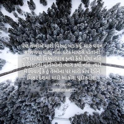 Picture 05 - હઝકિયેલ 20:8 GUJIRV - પણ તેઓએ મારી - Bible Verse Picture