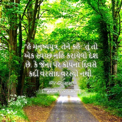 Picture 05 - હઝકિયેલ 22:24 GUJIRV - “હે મનુષ્યપુત્ર, - Bible Verse Picture