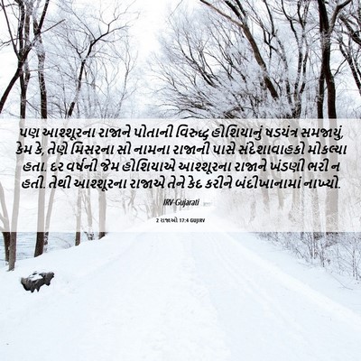 Picture 06 - 2 રાજાઓ 17:4 GUJIRV - પણ આશ્શૂરના - Bible Verse Picture