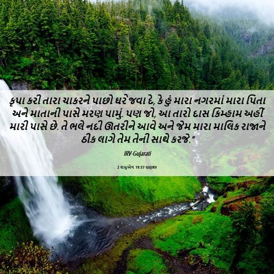 Picture 06 - 2 શમુએલ 19:37 GUJIRV - કૃપા કરી તારા - Bible Verse Picture