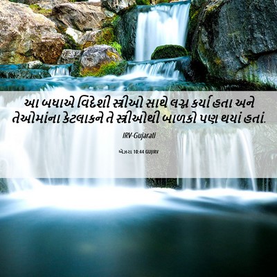 Picture 06 - એઝરા 10:44 GUJIRV - આ બધાએ વિદેશી - Bible Verse Picture