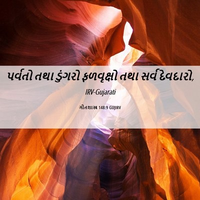 Picture 06 - ગીતશાસ્ત્ર 148:9 GUJIRV - પર્વતો તથા ડુંગરો - Bible Verse Picture