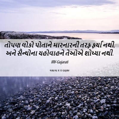 Picture 06 - યશાયા 9:13 GUJIRV - તોપણ લોકો પોતાને - Bible Verse Picture
