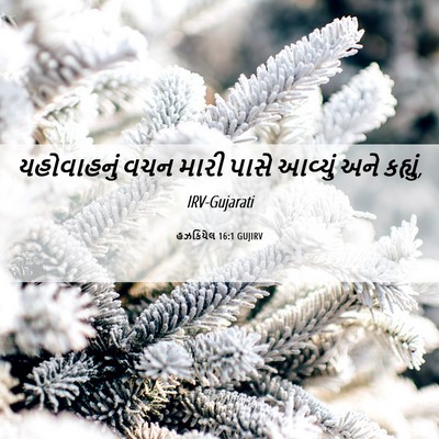 Picture 06 - હઝકિયેલ 16:1 GUJIRV - યહોવાહનું વચન - Bible Verse Picture