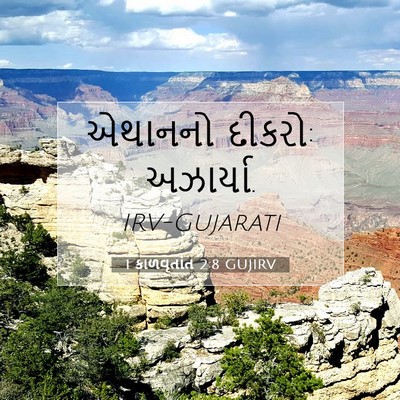 Picture 07 - 1 કાળવૃતાંત 2:8 GUJIRV - એથાનનો દીકરો: - Bible Verse Picture
