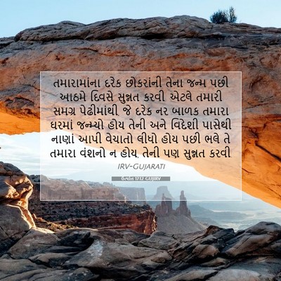Picture 07 - ઉત્પત્તિ 17:12 GUJIRV - તમારામાંના દરેક - Bible Verse Picture