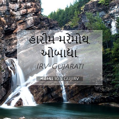 Picture 07 - નહેમ્યા 10:5 GUJIRV - હારીમ મરેમોથ, - Bible Verse Picture