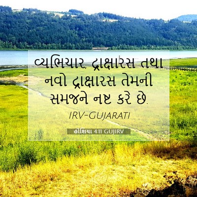 Picture 07 - હોશિયા 4:11 GUJIRV - વ્યભિચાર, - Bible Verse Picture