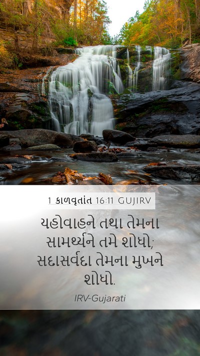 1 કાળવૃતાંત 16:11 GUJIRV Bible Verse Image