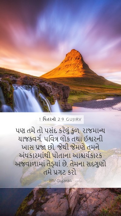 1 પિતરનો 2:9 GUJIRV Bible Verse Image