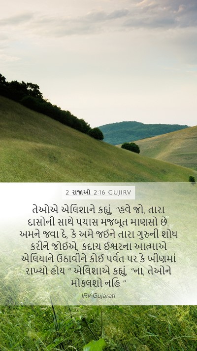 2 રાજાઓ 2:16 GUJIRV Bible Verse Image