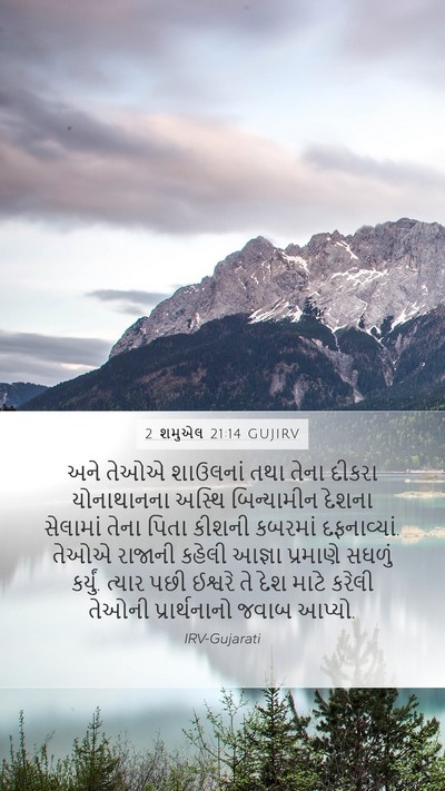 2 શમુએલ 21:14 GUJIRV Bible Verse Image