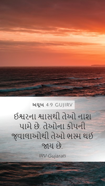 અયૂબ 4:9 GUJIRV Bible Verse Image