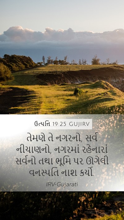 ઉત્પત્તિ 19:25 GUJIRV Bible Verse Image