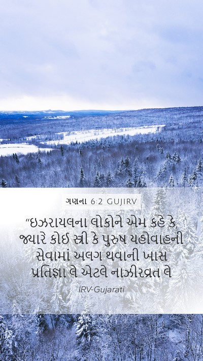 ગણના 6:2 GUJIRV Bible Verse Image