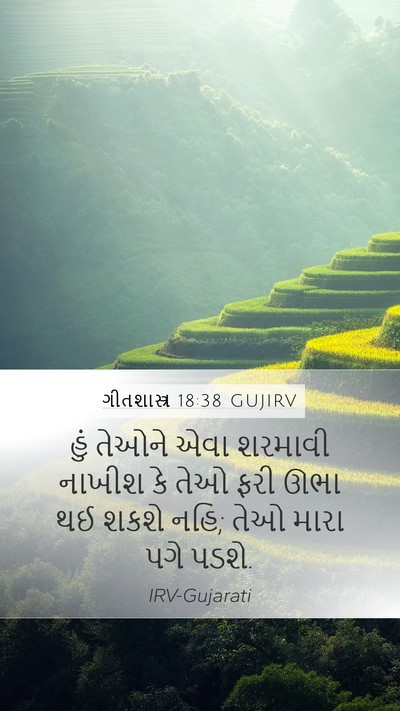 ગીતશાસ્ત્ર 18:38 GUJIRV Bible Verse Image