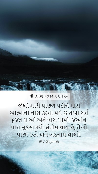ગીતશાસ્ત્ર 40:14 GUJIRV Bible Verse Image
